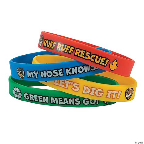 Rubber Paw Patrol Bracelets | Fun Express