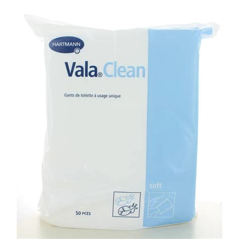 Gants De Toilette Vala Clean Hartmann X50 Univers Pharmacie