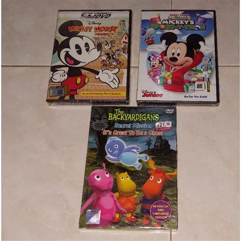 Jual Dvd MICKEY MOUSE MICKEY S THE BACKYARDIGANS Shopee Indonesia