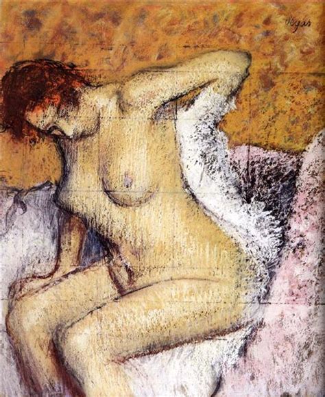 After The Bath 1895 Edgar Degas WikiArt Org