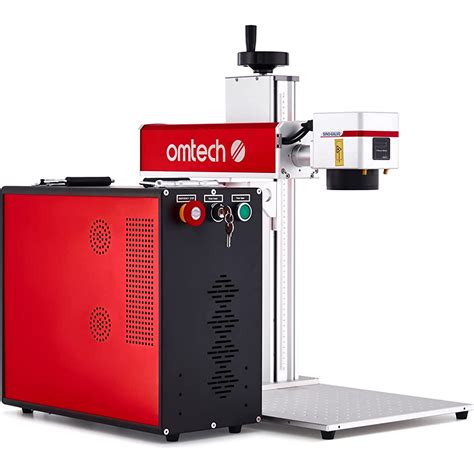 258 Mo Finance OMTech 80W Fiber Laser Marking Machine LightBurn