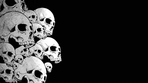 100 Black Skull Wallpapers