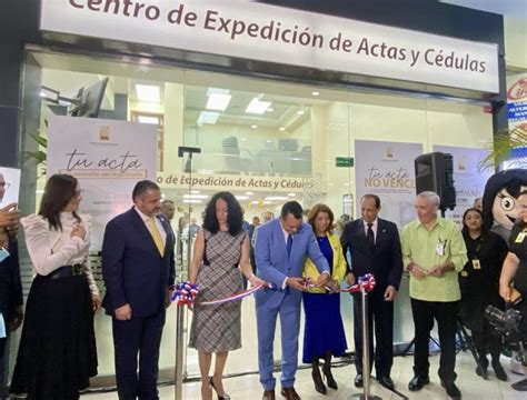 Jce Inaugura Nuevo Centro De Expedici N De Actas Y C Dulas En Plaza