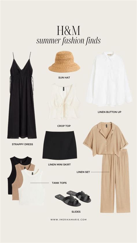 H&M Summer 2023 Fashion Finds | Fashion capsule wardrobe, Fashion ...