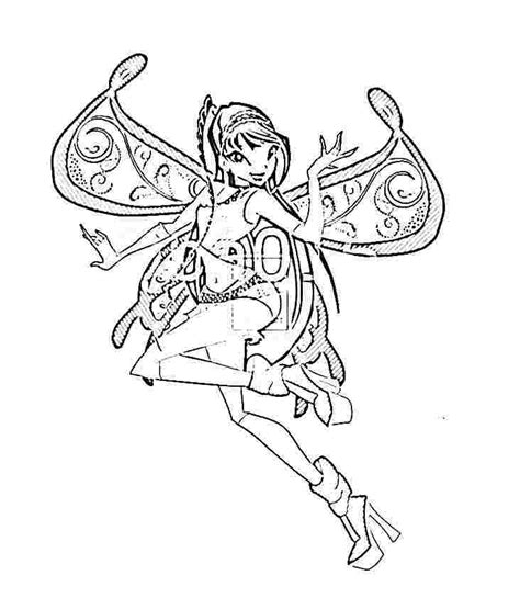 Musa Winx Coloring Pages Download And Print For Free