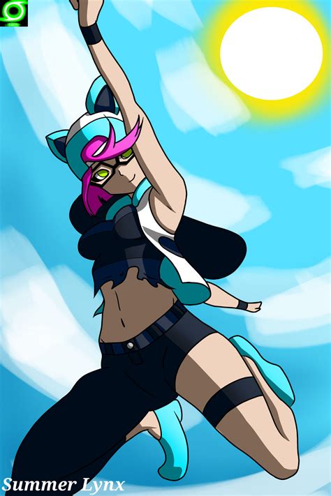 Summer Lynx Fortnite Battle Royale S9 By 9987neondraws On Deviantart