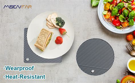 Silicone Trivet Mat Trivets For Hot Dishes Non Slip Heat Resistant Kitchen Hot Pads For