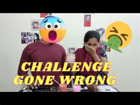 Second Challenge Gone Wrong Angel Vomiting Fun Challenge