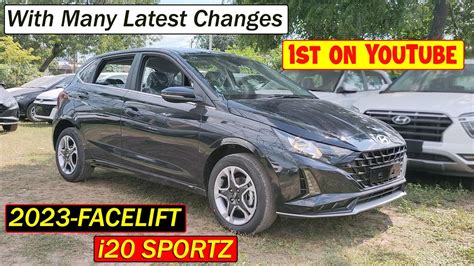 Hyundai I20 Sportz Facelift 2023 More Safety With New Features Added