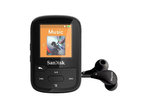 Sandisk Clip Sport Plus Gb Czarny Bluetooth Tuner Fm Odtwarzacze