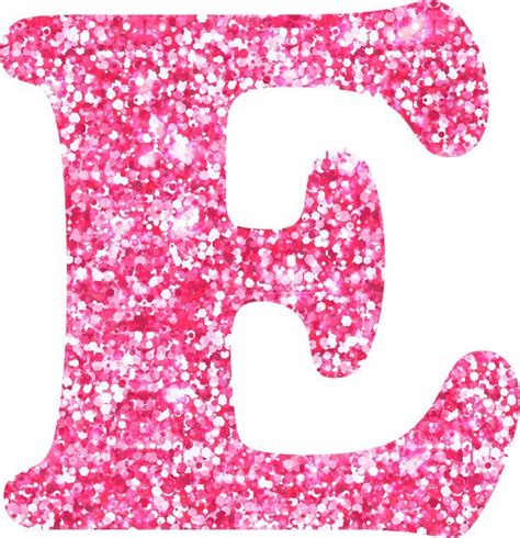 Alphabet Photos Flamingo Theme Glitter Letters Single Letter