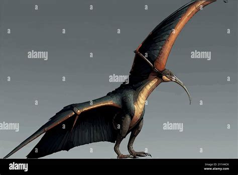 Quetzalcoatlus Facts About The Giant Pterosaur Stock Vector Image And Art Alamy