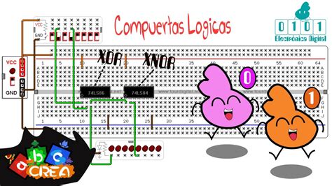 Compuertas L Gicas Xor Y Xnor Simulaci N Youtube