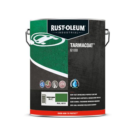 Vopsea Beton Verde Ral 6010 Tarmacoat Rust Oleum 5 Litri Awb Royal