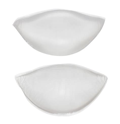 Flirtzy Silicone Soft Gel Bra Inserts Clear Breast Push Up Super Wedge