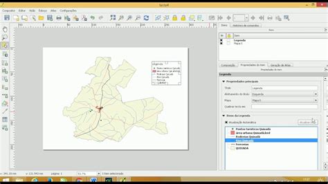 Layout Qgis Norte Legenda Escala E Grade De Coordenadas Youtube