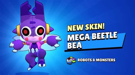 Mega Beetle Bea 🐝 Brawl Stars Youtube