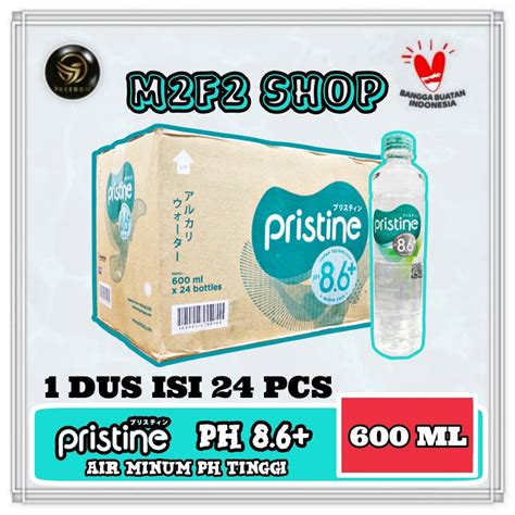 Jual Air Mineral Pristine Ph Botol Plastik Pet Ml Kemasan