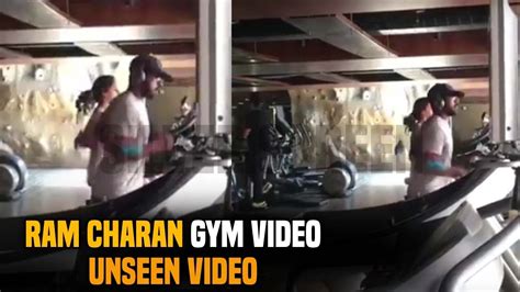 Ram Charan Upasana Gym Workout Video Private Video Silver