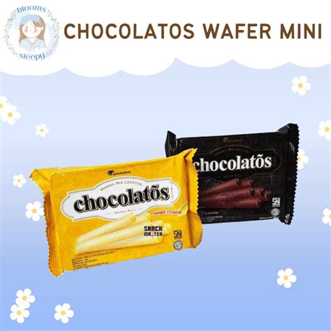 Jual CHOCOLATOS WAFER ROLL MINI PACK 24 GR Shopee Indonesia