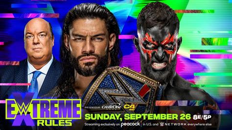 Wwe Extreme Rules C Mo Ver El Show Horarios Y Cartelera