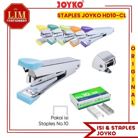 Jual Staples Joyko Stapler Kecil X Cm Isi Staples No Pcs Hd