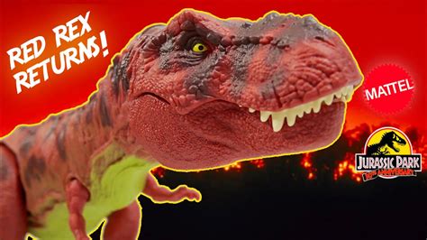 The Return Of The Red Rex Mattel Electronic Real Feel Tyrannosaurus Rex 93 Classic Youtube