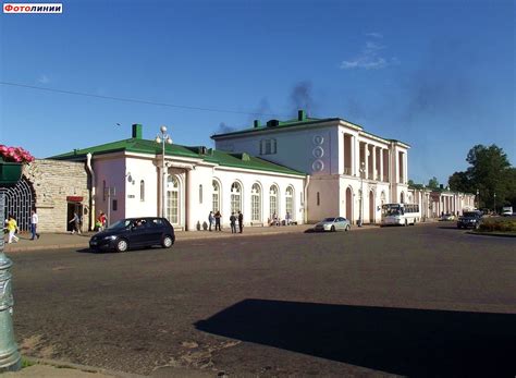 Станция Царское Село. Вокзал со стороны города — Railwayz.info