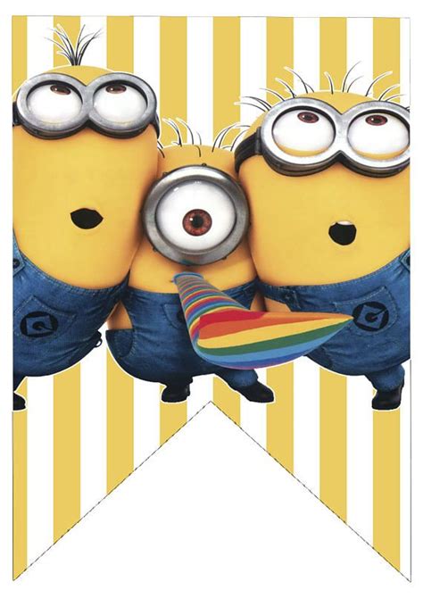 Imagenes De Minions Para Cumpleanos Para Imprimir