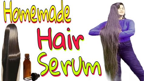 Homemade Hair Serum For Silky Soft Stright Hair Hair Serum Kittusneh Youtube