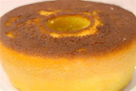 Bolo De Fub Laranja Fofinho E Molhadinho Perfeito Para O Lanche Da