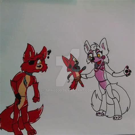 Foxy X Mangle By Spikeo3o On Deviantart