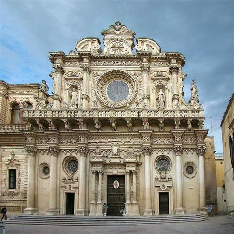 la basilica  santa croce  una chiesa del centro storico  lecce