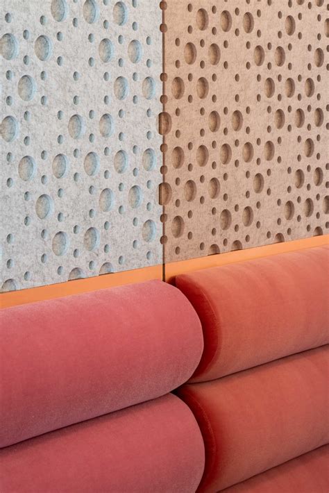 Refelt Pet Felt Acoustic Panels Dots Pla Materialdistrict