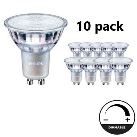 Philips Gu10 Corepro Ledspot 5w 2700k Dimbaar 10 Pack Led Verlichting