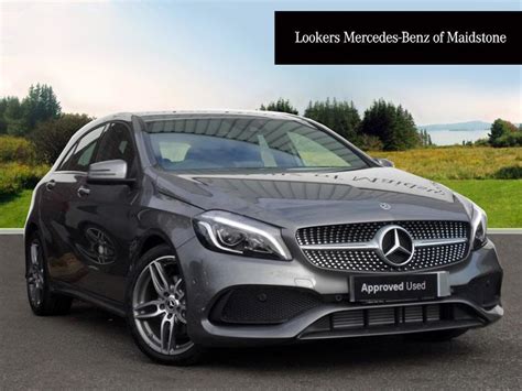 Mercedes Benz A Class A 200 D Amg Line Premium Grey 2017 10 31 In