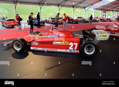 Mugello It October 2017 Ferrari F1 126 Ck 1981 Of Gilles Villeneuve