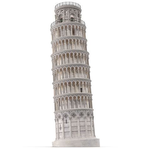 D Leaning Tower Pisa