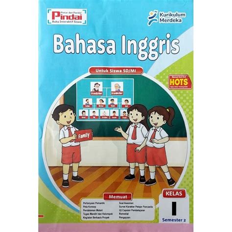 Jual Harga Satuan Lks Pindai Bahasa Inggris Kelas 1 Semester 2