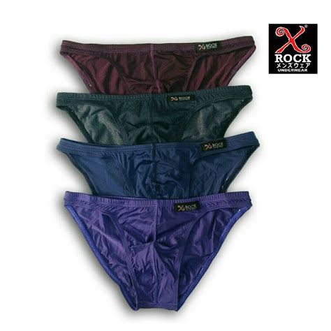 กางเกงในชายผาเรยบ Sexy Bikini ผา spandex100 Shopee Thailand