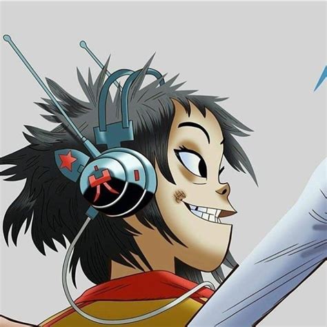 Gorillaz Noodle By Jamie Hewlett This Awesome Fan Art By Robertfig