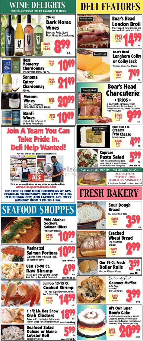 Al S Supermarket Weekly Ad Valid From To