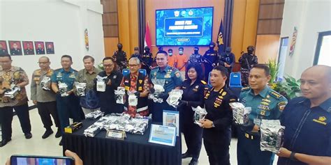 Fokus Borneo Penyeludupan Kilogram Sabu Asal Malaysia Berhasil