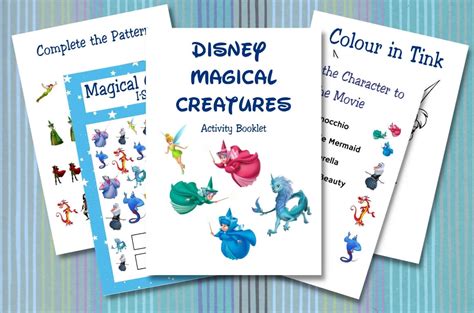 Disney Activity Printables Free Disney Activity Book Printables