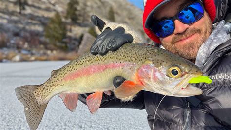 A Cheap And Effective Trout Ice Fishing Lure Youtube