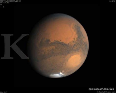 Saat Ini Planet Mars Berada Pada Posisi Terlihat Paling Besar Dan Terang