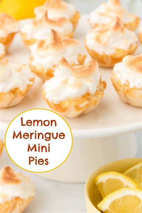 Lemon Meringue Mini Pies