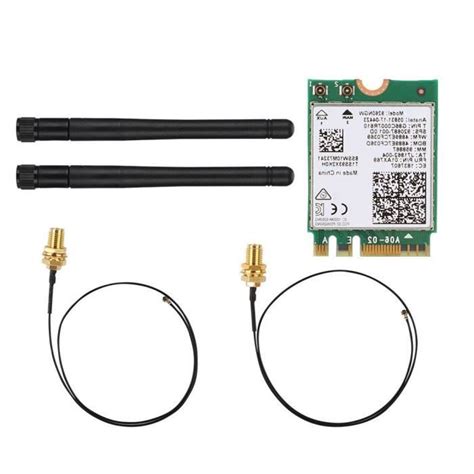 YOSOO carte réseau d antenne Pour antenne Intel 9260 2dB 1 73Gbps NIC