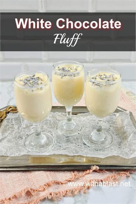white chocolate fluff   blast