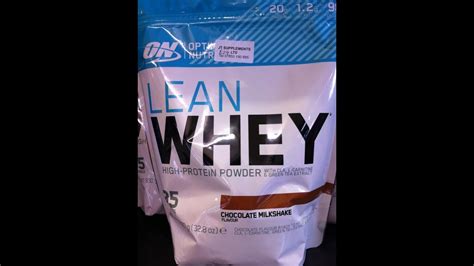 Optimum Nutrition Lean Whey High Protein Powder Review Besto Blog